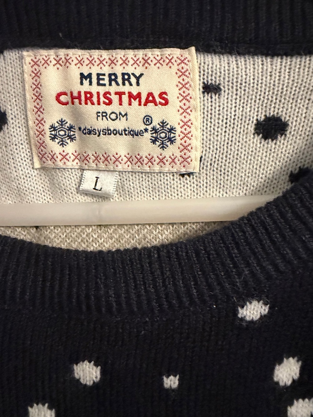 Christmas Youth sweater SZ L